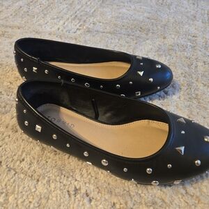 Torrid Black Studded Women's Flats